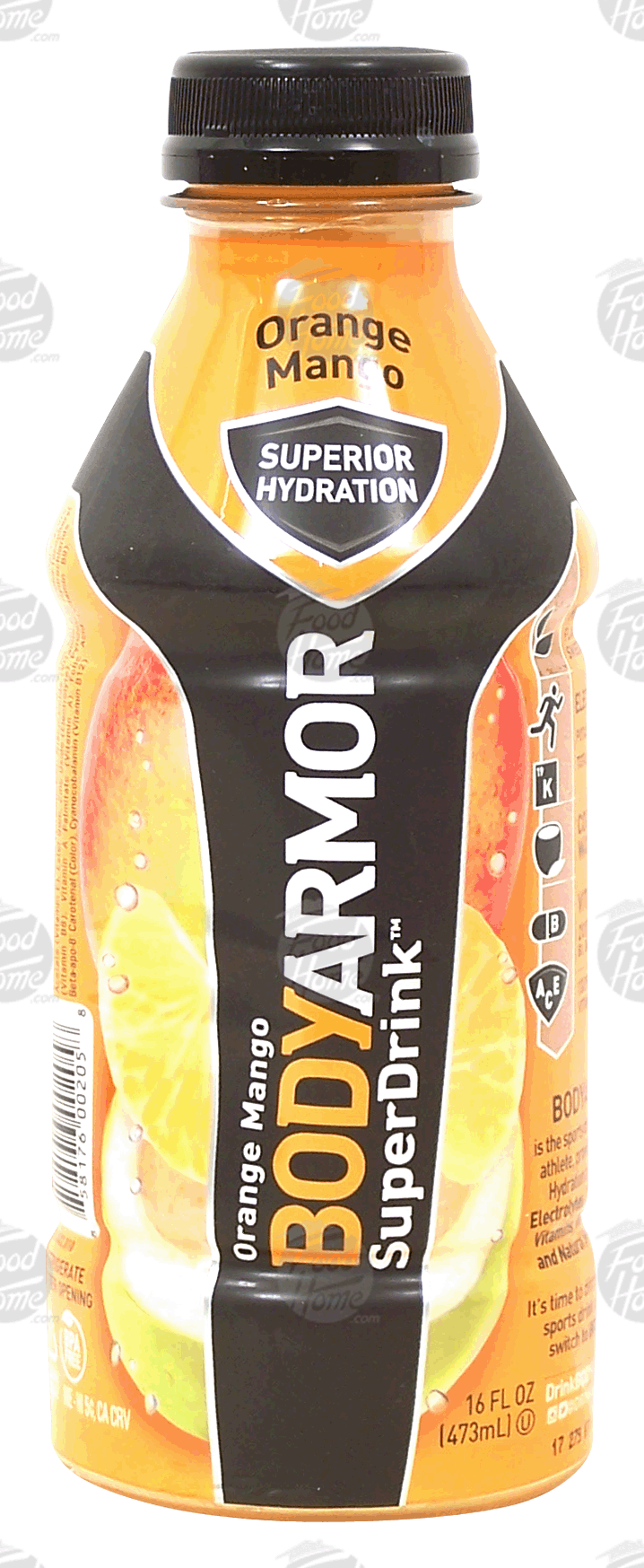 Body Armor Super Drink orange mango, 10% coconut water Full-Size Picture